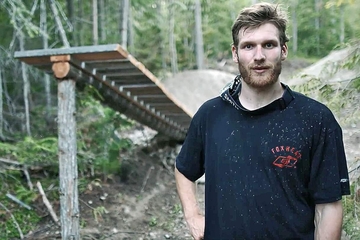 "Let It Snow" Rodando en la nieve con Bas Van Steenbergen