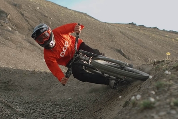 Brincos grandes y freeride en Arcadia con Olivier Cuvet