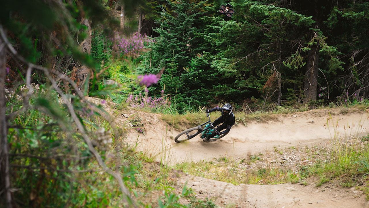 Insane Footage Of Downhill Mountain Biking | FPV Drone | Bikecheck